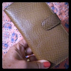 Vintage leather wallet by Prince Gardner